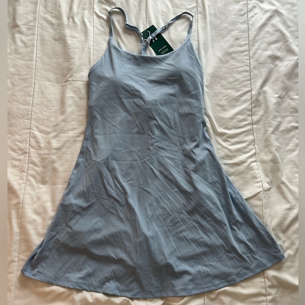 Halara Athletic Dress with Inbuilt Shorts and Bra